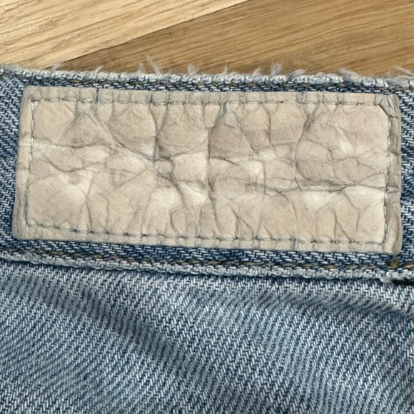 PacSun 90s Boyfriend Asymetrical Classic Blue Denim Jeans - Picture 6 of 8